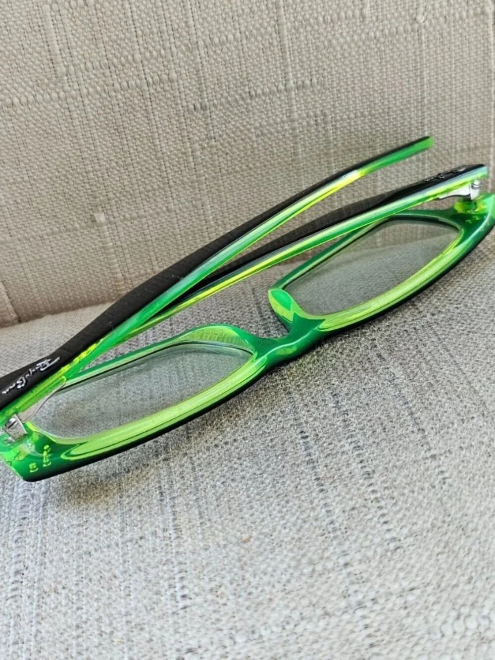 Ray-Ban Youth Eyeglasses Frame RB1530 3665 Black/Green Eyewear Glasses only